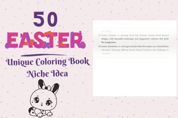 50 Unique Easter Coloring Book Niche Ideas: A Creative Guide