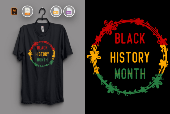 Black History Month T-shirt Design Vol.8: A Creative Asset Guide