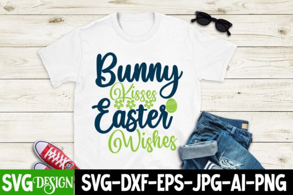 Bunny Kisses Easter Wishes: A Playful SVG for Your Spring Crafts