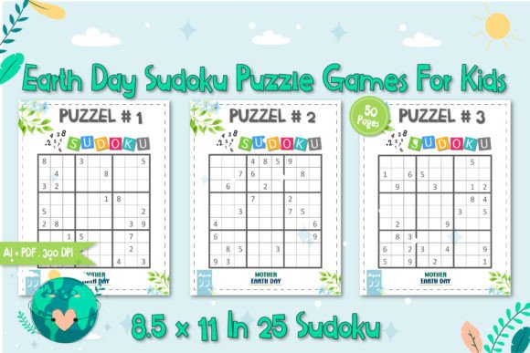 Celebrate Earth Day with Sudoku Puzzel Game