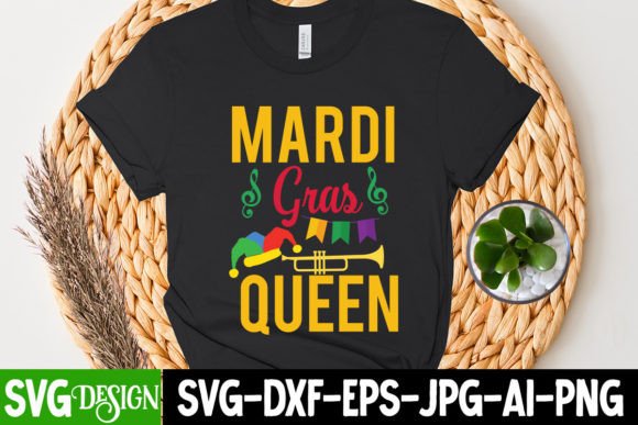 Celebrate in Style: The Mardi Gras Queen SVG Cut File