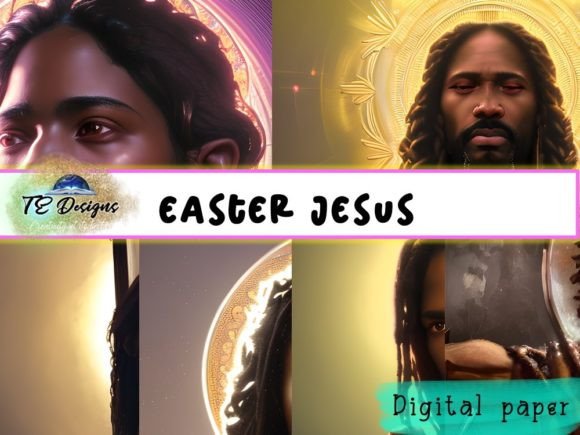 Easter Jesus Reflection Background: A Designer's Guide