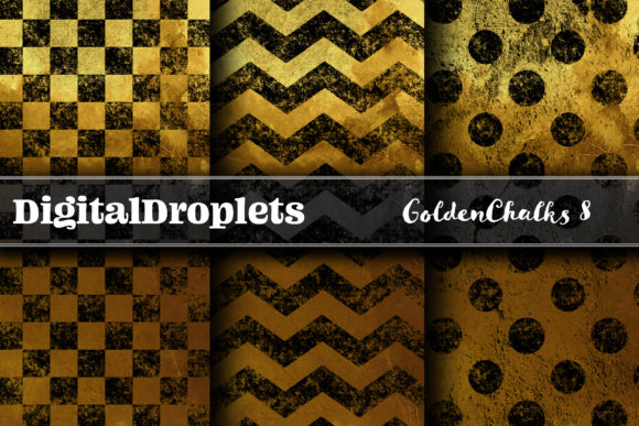 Golden Chalks Papers 8: A Designer's Dream Texture Pack