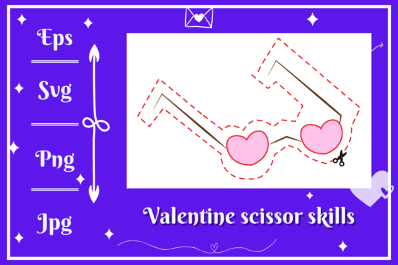 Love Glasses Valentine Scissors Skills: A Complete Creative Toolkit