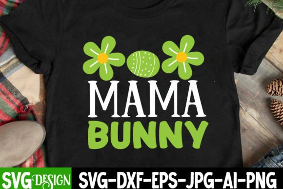 Mama Bunny SVG Cut File: A Spring Design Essential