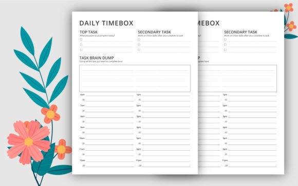 Master Your Day with the Daily Timebox Planner