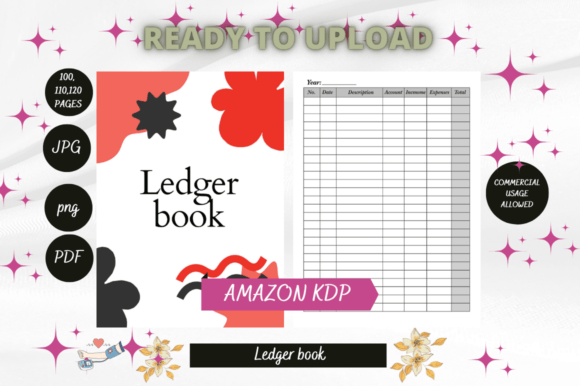 Mastering Financial Clarity: The Essential Ledger Book for KDP