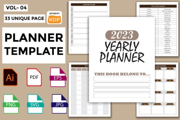 Streamline Your Year: The Ultimate Student Planner Template
